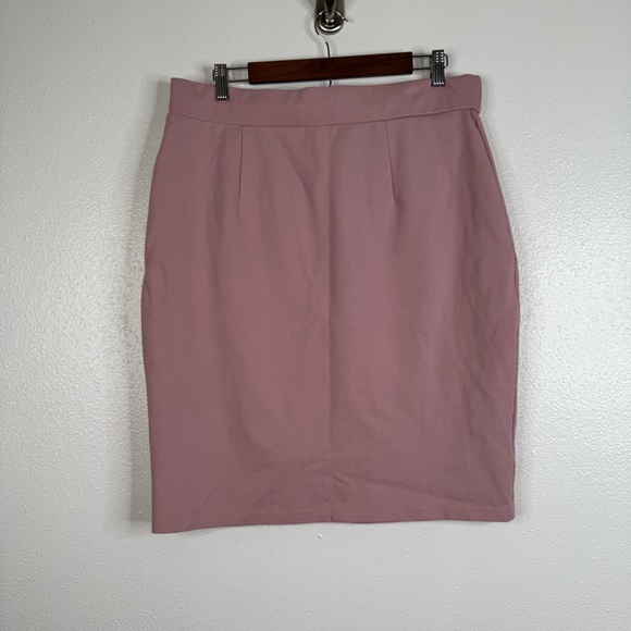 The Main Street Exchange Pink Pencil Skirt Size X-Large - Picture 1 of 6